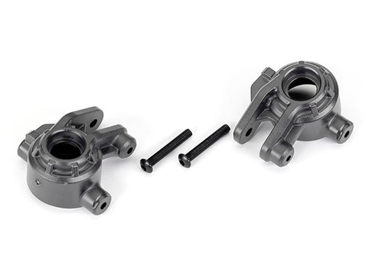 Traxxas 9037-Gray Steering Blocks Gray L&R