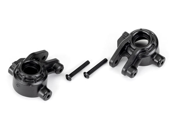 Traxxas 9037 Steering Blocks Black L&R