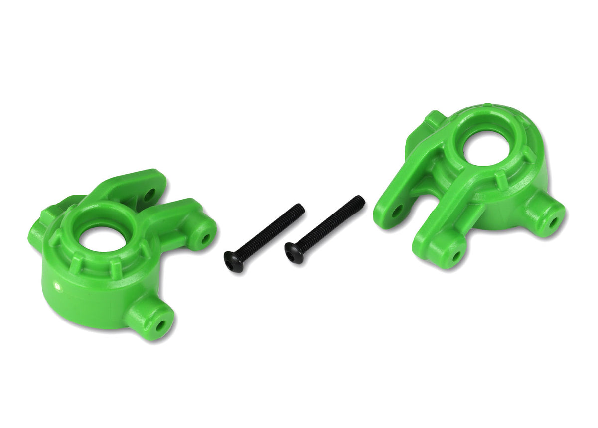 Traxxas 9037G Steering Blocks Green L&R