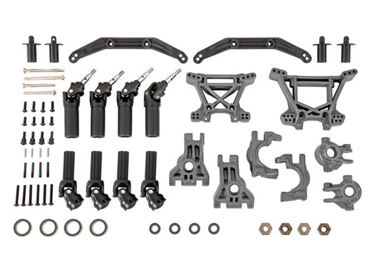 Traxxas 9080-Gray Driveline & Suspension Kit Gray