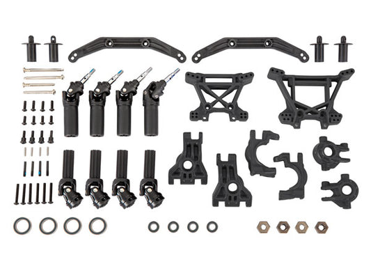 Traxxas 9080 Driveline & Suspension Kit Blk