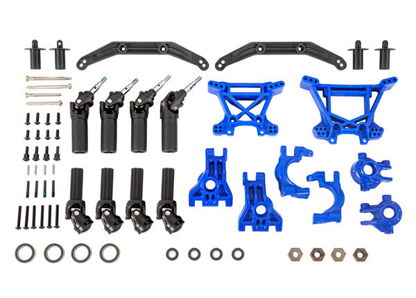 Traxxas 9080X Driveline & Suspension Kit Blue
