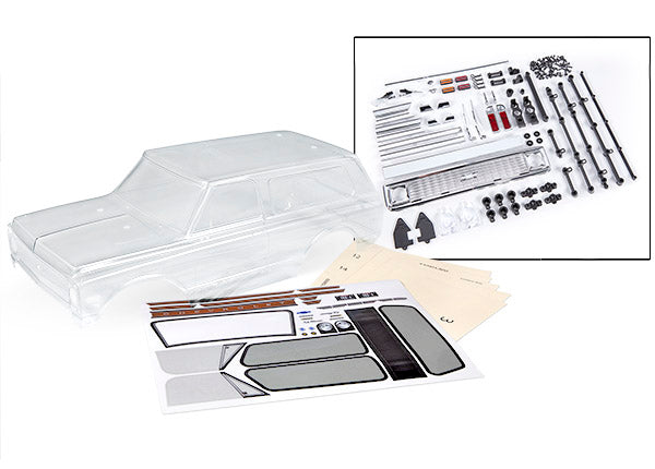 Traxxas 9111 Body Chevrolet 72 Blazer Clear