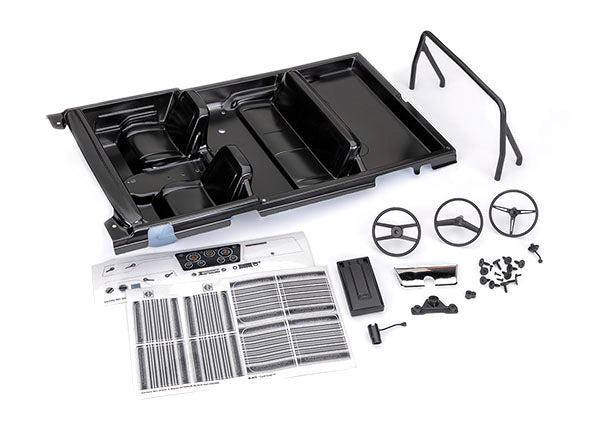 Traxxas 9114-Blk Interior 69-72 Blazer Black