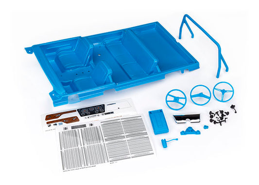 Traxxas 9114-Blue Interior 69-72 Blazer Blue