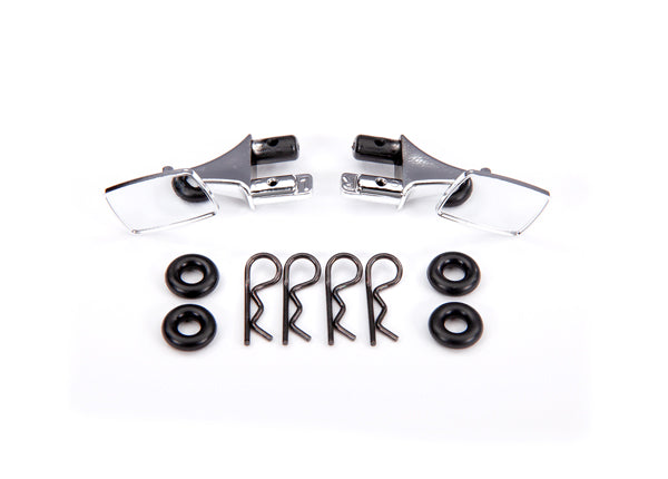 Traxxas 9118 Mirrors Side Chrome L/R