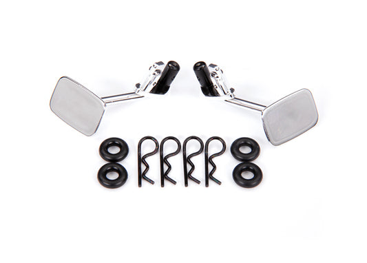 Traxxas 9121 Mirrors, Side, Chrome