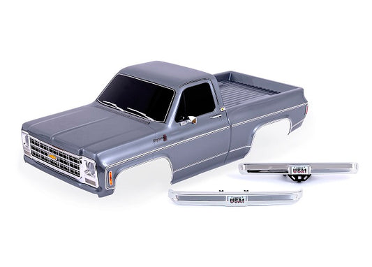 Traxxas 9212-Slvr Body 79 K10 Truck Complete Slvr