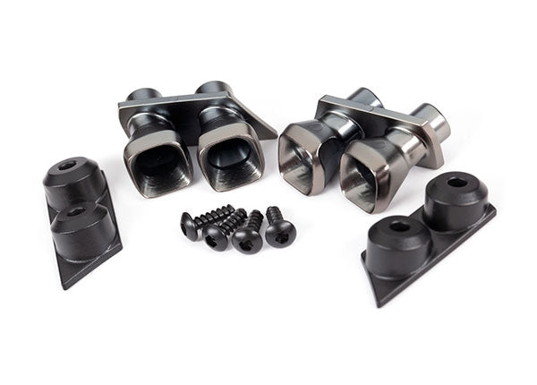 Traxxas 9318 Exhaust Tips And Mounts