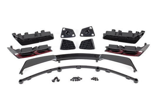Traxxas 9319 Tail Lights Wing Vent Mounts