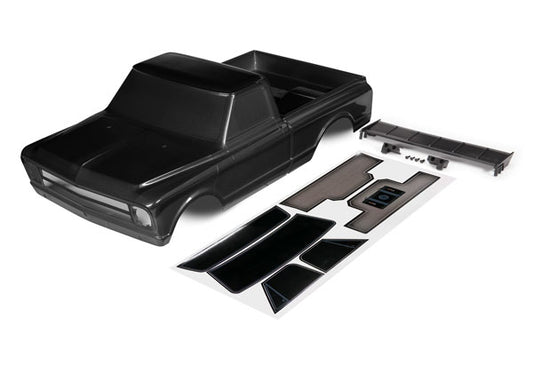 Traxxas 9411A Body C10 Black Includes Wing And Decals