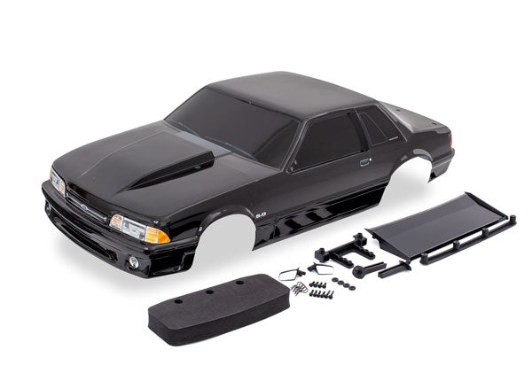 Traxxas 9421A Body Mustang Fox Blk