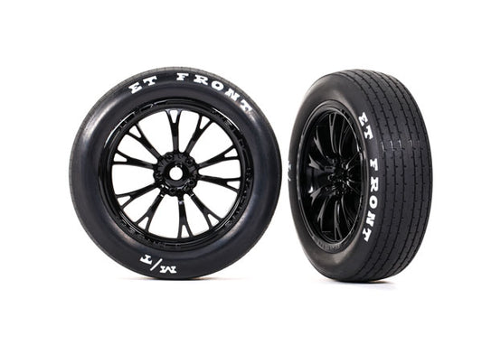 Traxxas 9474 T&W Weld Satin Blk Chrm/Front
