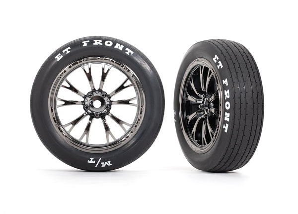 Traxxas 9474X T&W Weld Black Chrome/Front