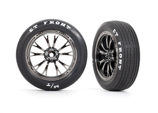 Traxxas 9474X T&W Weld Black Chrome/Front