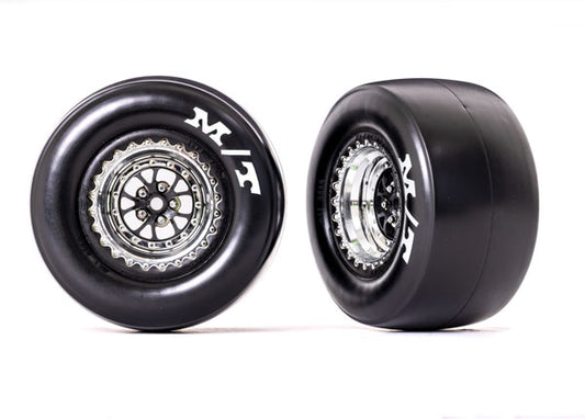 Traxxas 9476R T&W Weld Chrme Blk/Sticky Rear