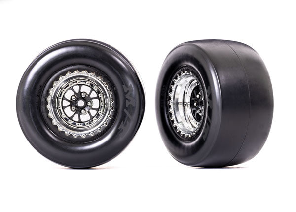 Traxxas 9477R T&W Weld Chrome Blk/Smoke Rear