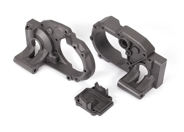 Traxxas 9493 Gearbox Halve L&R Diff Cvr Gry