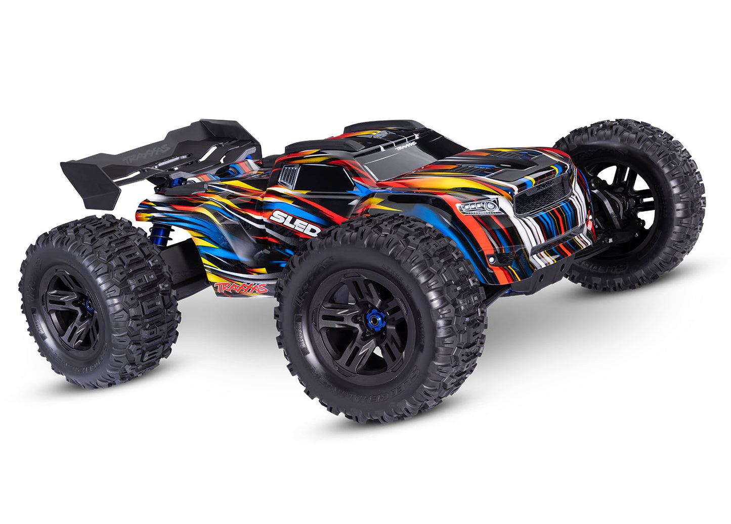 Traxxas 95076-4-Blue 1/8 Sledge 4Wd Off-Road Truck