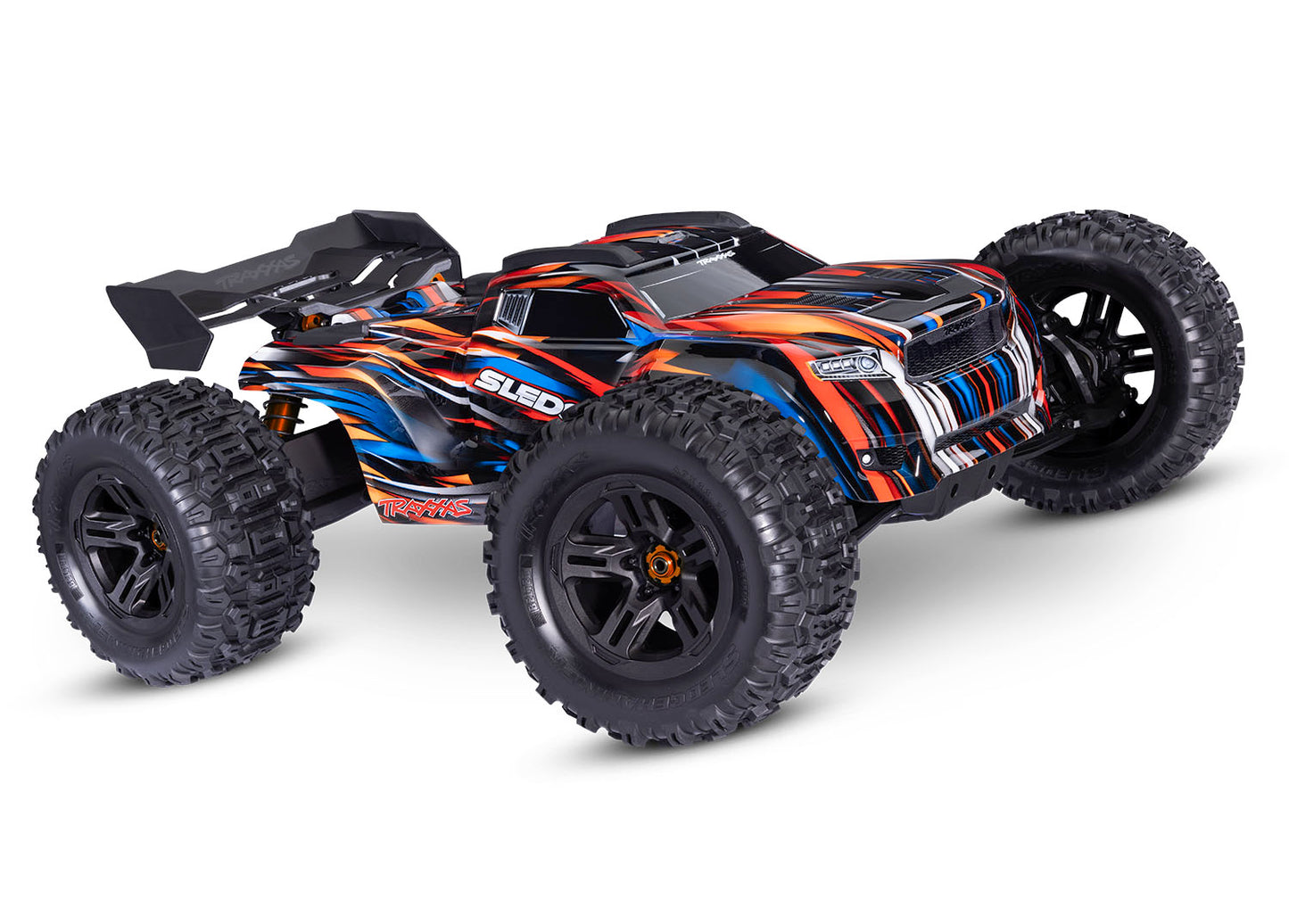 Traxxas 95076-4-Orng 1/8 Sledge 4Wd Off-Road Truck