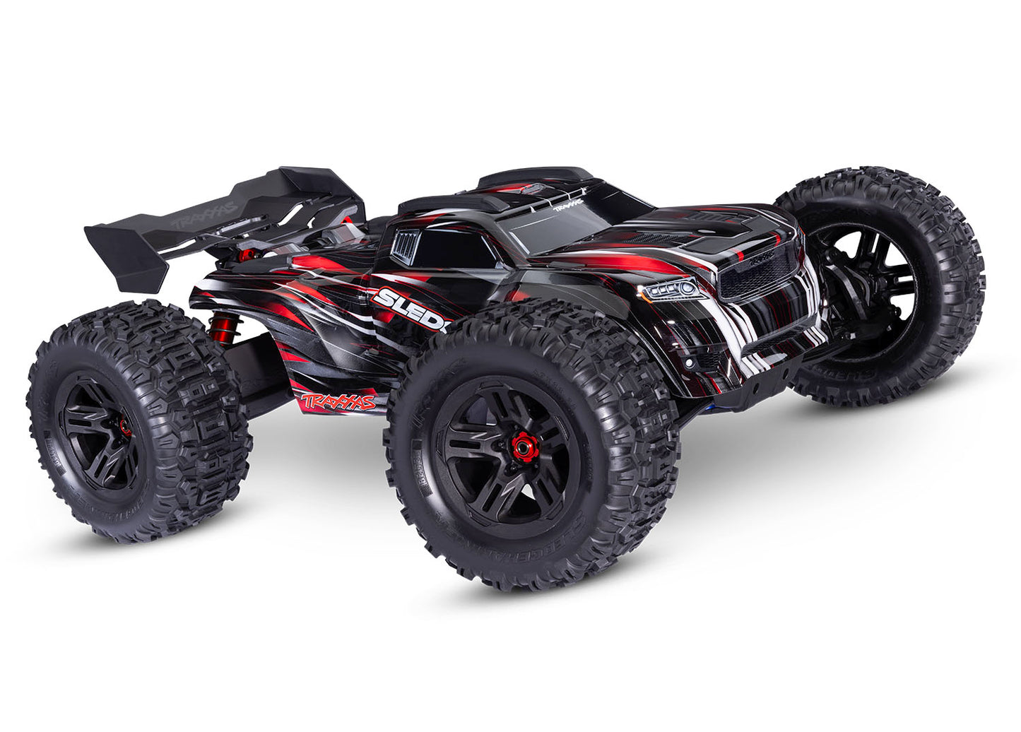 Traxxas 95076-4-Red 1/8 Sledge 4Wd Off-Road Truck
