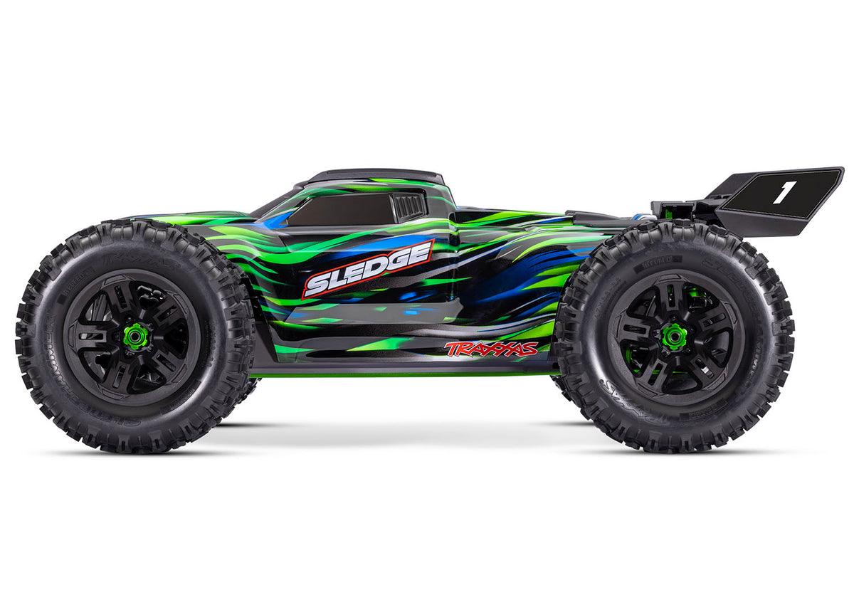 Traxxas 95076-4-Grn 1/8 Sledge 4Wd Off-Road Truck