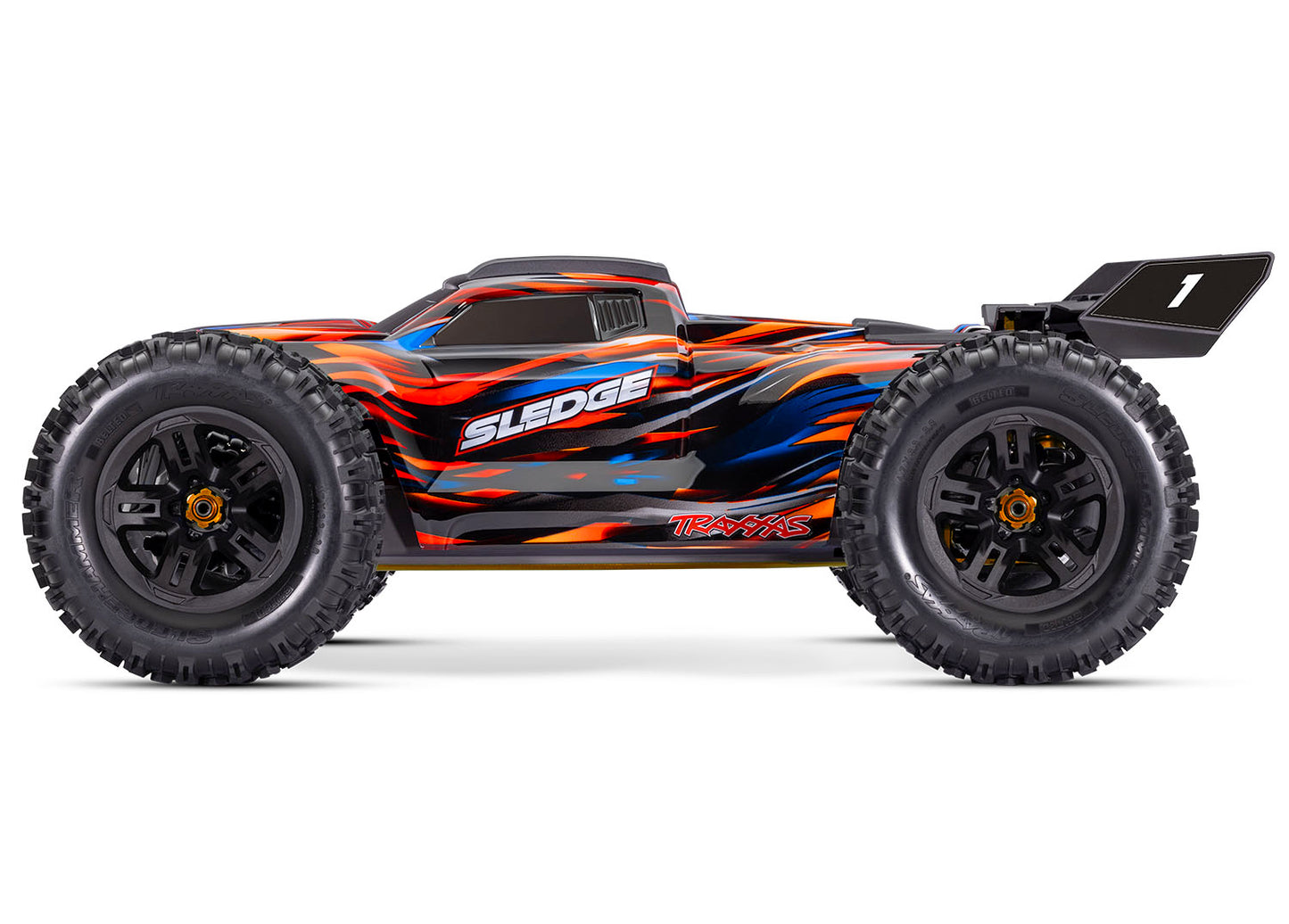 Traxxas 95076-4-Orng 1/8 Sledge 4Wd Off-Road Truck
