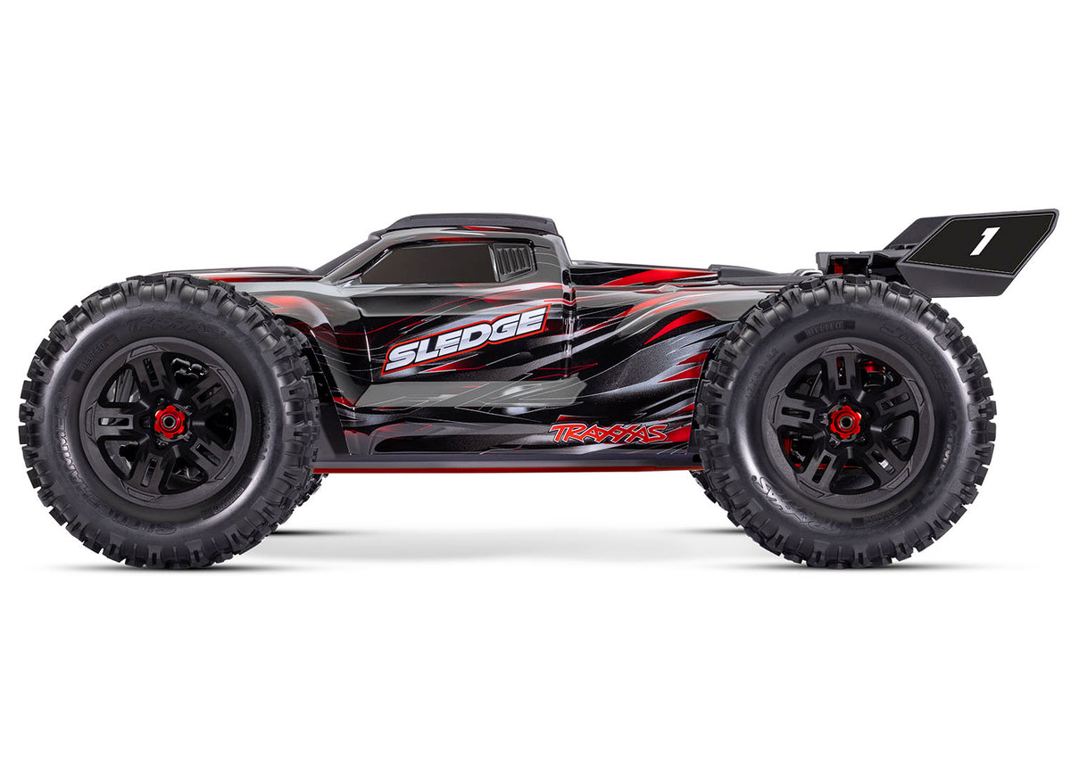 Traxxas 95076-4-Red 1/8 Sledge 4Wd Off-Road Truck