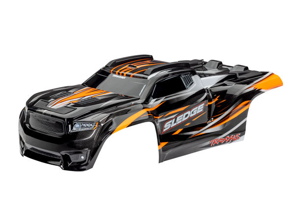 Traxxas 9511T Body Sledge Orange Complete