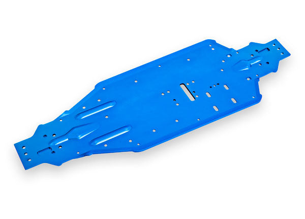 Traxxas 9522 Chassis Aluminum Blue