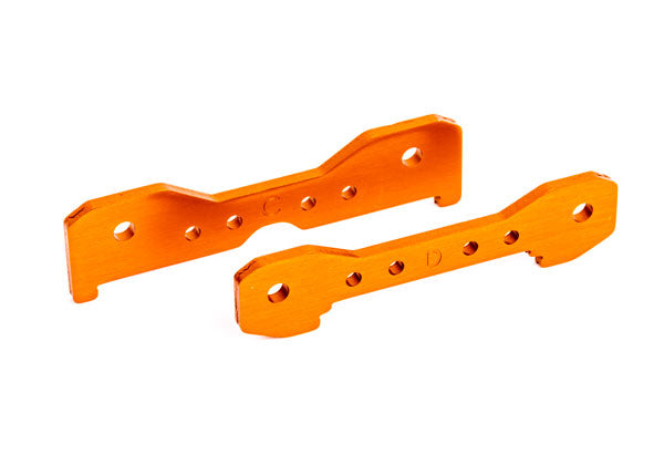 Traxxas 9528T Tie Bars Rear Aluminum Orng