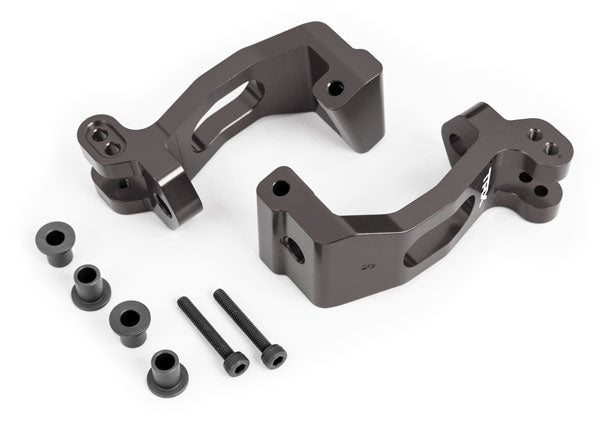 Traxxas 9532A Caster Blocks Alum Titanium L/R