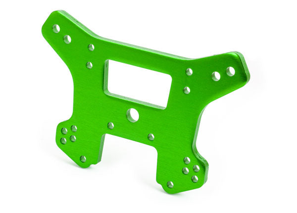 Traxxas 9539G Shock Tower Frnt Alum Grn