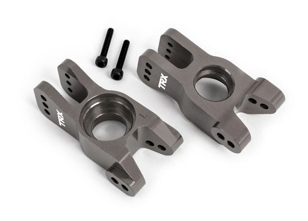 Traxxas 9552A Carriers Stub Axle Alum Titanium