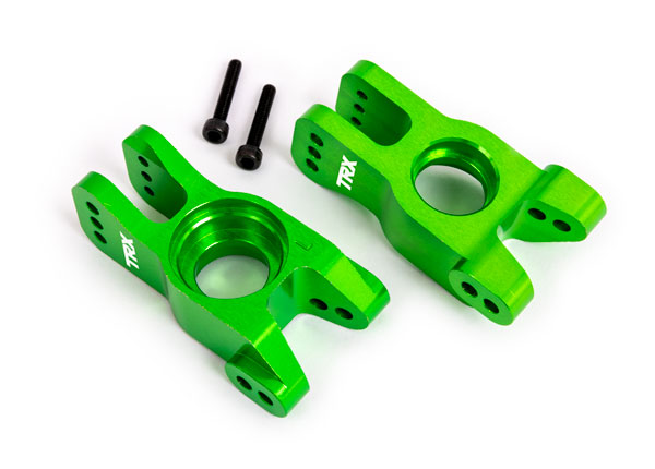 Traxxas 9552G Carriers Stub Axle Alum Green