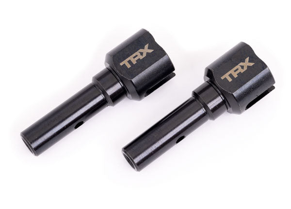 Traxxas 9554X Stub Axles Steel Sledge (2)