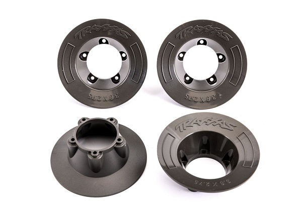 Traxxas 9569A Wheel Covers Gray (9572)