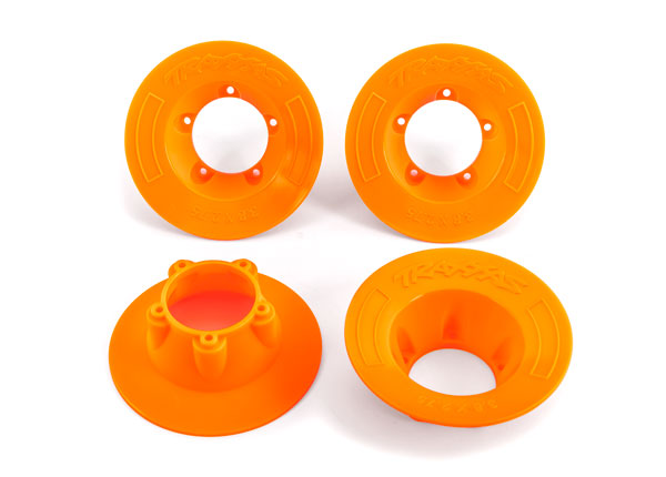 Traxxas 9569T Wheel Covers Orng (9572)