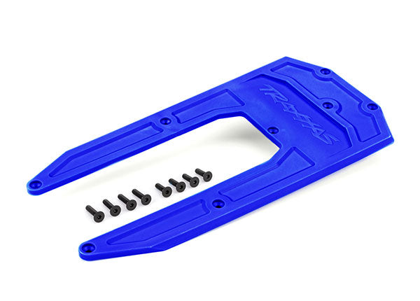 Traxxas 9623X Skidplate Blue Sledge