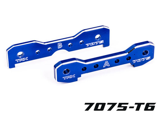 Traxxas 9629 Tie Bars Front Alum Blue