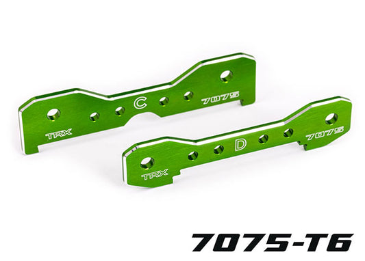 Traxxas 9630G Tie Bars Rear Alum Green