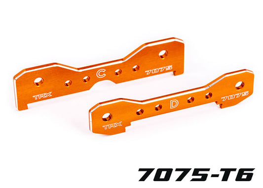 Traxxas 9630T Tie Bars Rear Alum Orange
