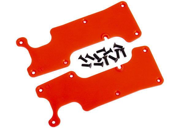 Traxxas 9634R Suspension Arm Cover Rear L/R Red