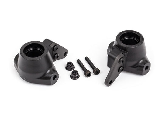Traxxas 9637A Steering Blocks L//R Alum Dark