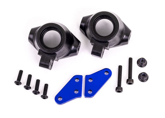 Traxxas 9637X Steering Bloick Arms Alum Blue