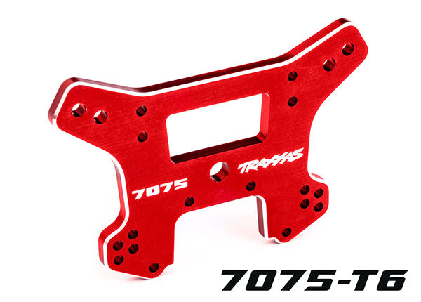 Traxxas 9639R Shock Tower Front Alum Red