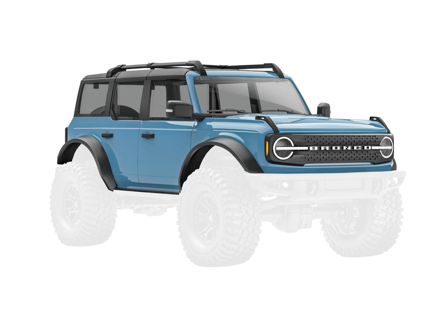 Traxxas 9711-Are51 Body Trx-4M Bronco Area 51
