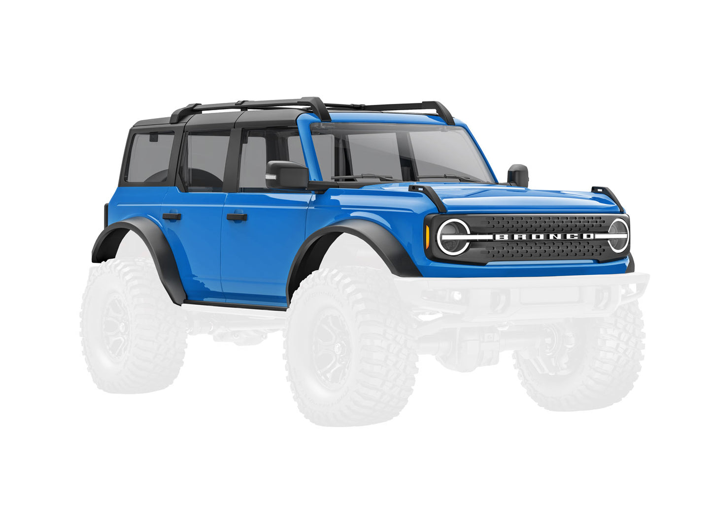 Traxxas 9711-Blue Body Trx-4M Bronco Blue