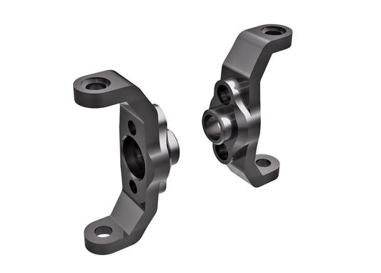Traxxas 9733-Gray Caster Blocks L&R Drk Titan
