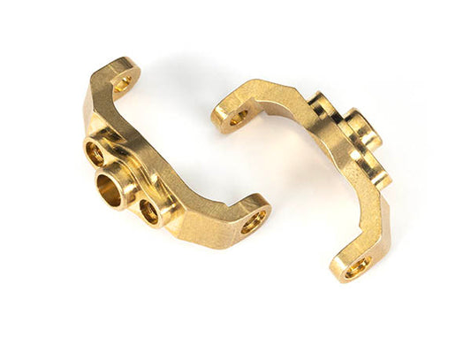 Traxxas 9733 Caster Blocks, Brass (L&R)